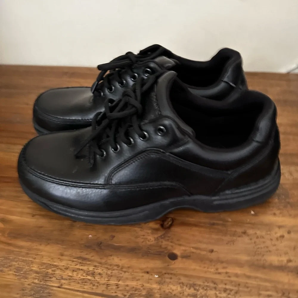 Rockport Men's Eureka Walking Shoe Black,size 10